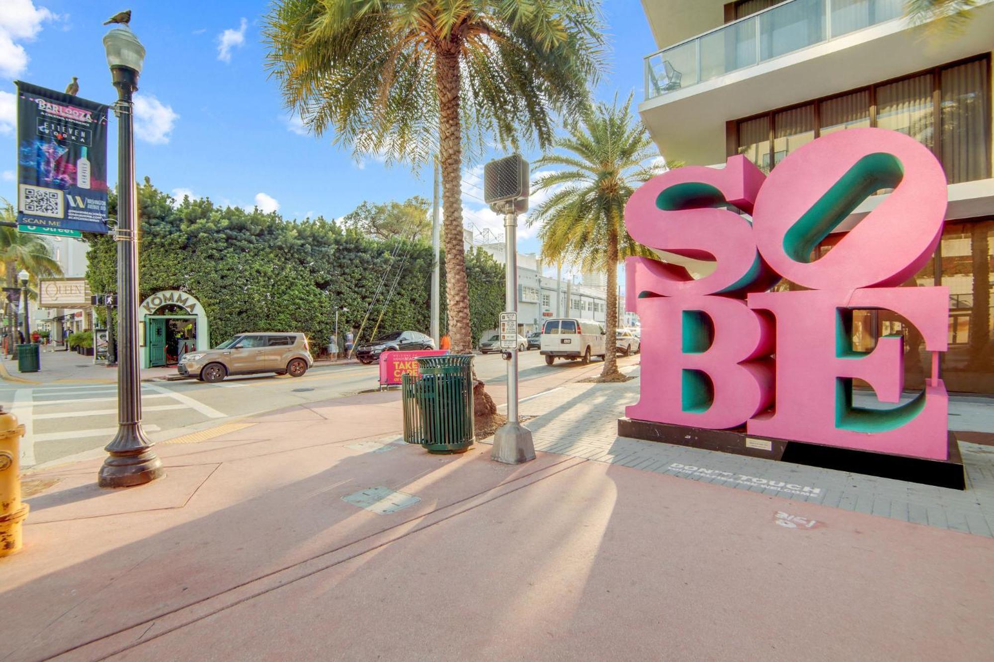 Charming Large Studio Near Ocean Dr - South Beach Miami Beach Luaran gambar